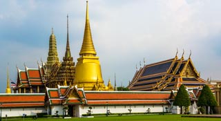 The Old Town is home to Bangkok's big historic attractions