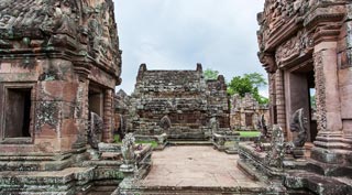 A spectacular set of Khmer ruins in a remote part of Thailand well worth the trip