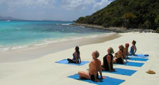 This spiritual island has attracted some impressive yoga retreats