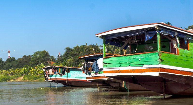 Chiang Khong Backpacking North Thailand 